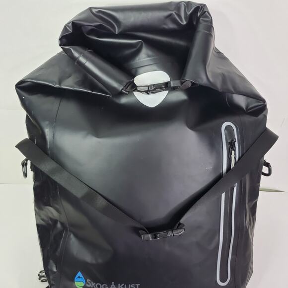 Skog Å Kust BackSak Heavy Duty Waterproof Backpack - Gear Bag 35 Liter Black - Picture 13 of 16